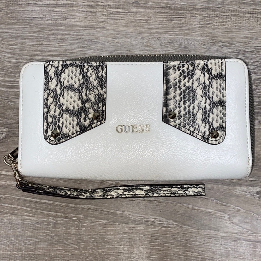GUESS Snakeskin Wallet
